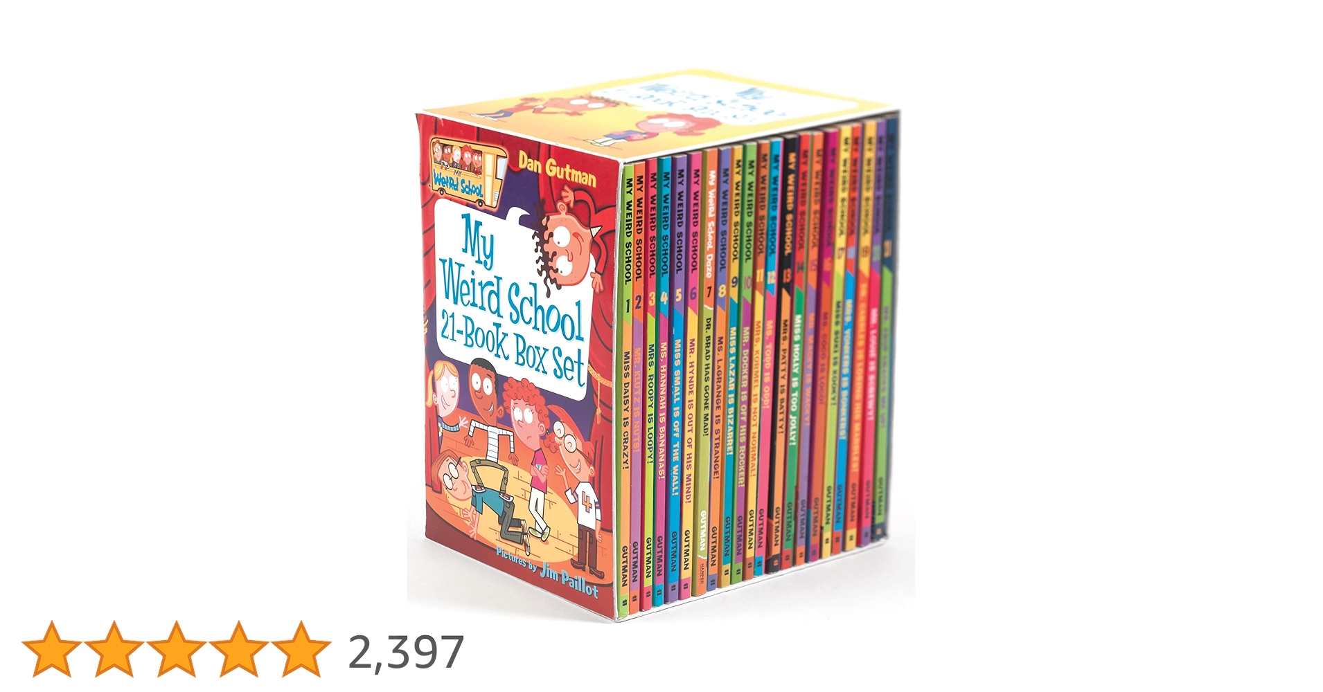 My weird school シリーズ My Weird School 4 Books in 1!: Books 1-4: Gutman, Dan